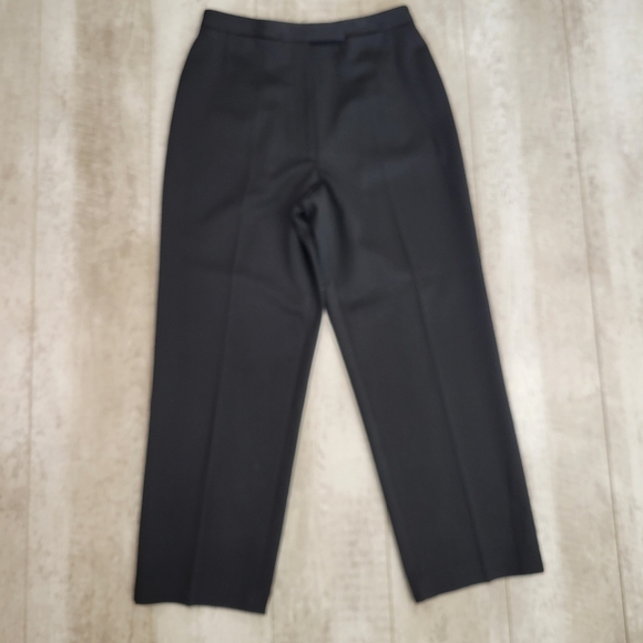 F by Faconnable Black Ankle Crop Pants Slacks Size 6 - Picture 7 of 7